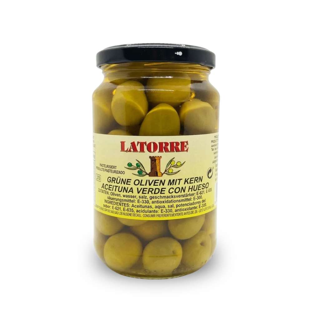 Cacereña-Oliven - Knoblauch Genuss