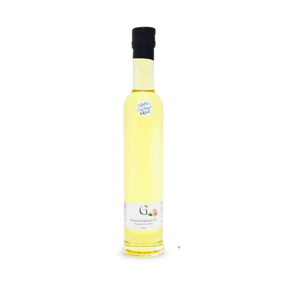 Knoblauch-Kräuter Öl 250 ml - Knoblauch Genuss