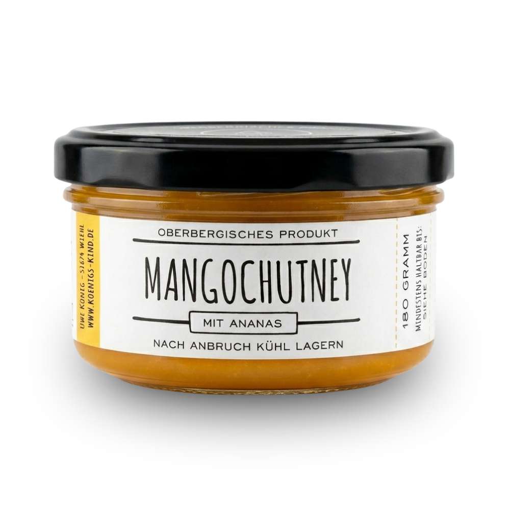 Fruchtiges Mango Chutney 180 g - Knoblauch Genuss