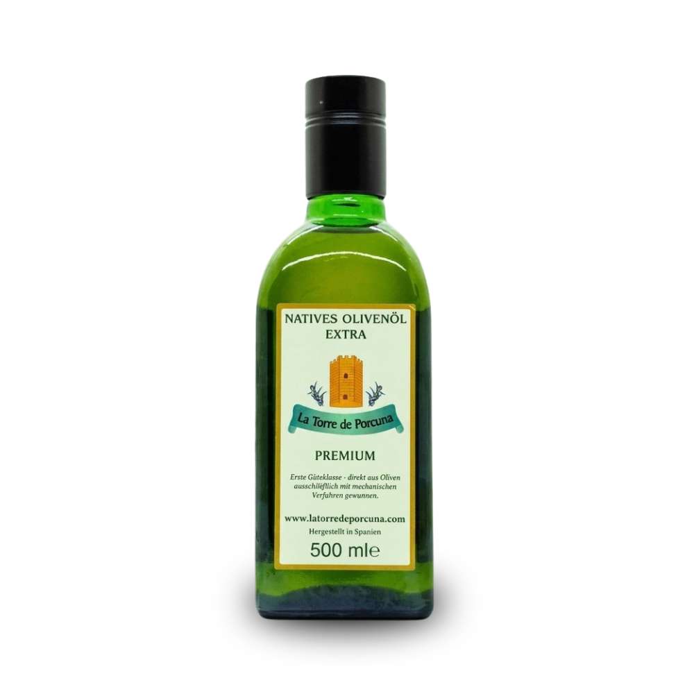 Picual Olivenöl Extra Vergine 500 ml - Knoblauch Genuss
